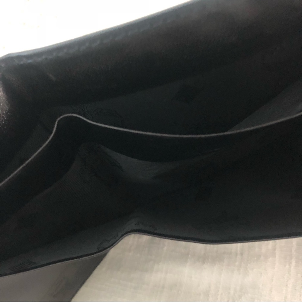 Mcm Black Monogram Wallet - image 7